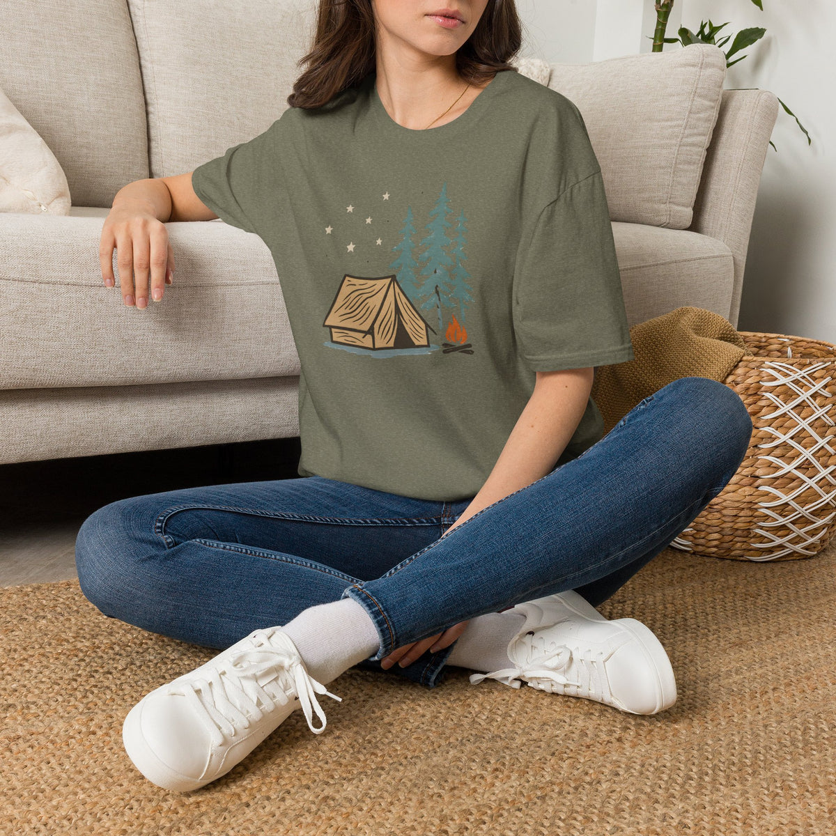 Camping under stars T-Shirt